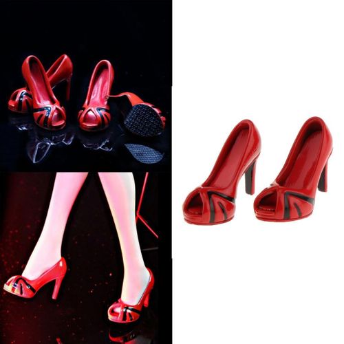 Buy JAZZY PEARLS 1/6 Scale Fashion High Heels Shoes for 12'' OD Kumik  Action Figures Red Online at Low Prices in India - Amazon.in
