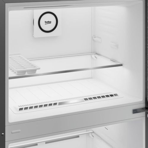 product_image_name-Beko-GLOBAL Fridge Freezer, 420L Gross,367L Net, No-Frost, Brushed Silver, 70 Cm Width, RDNE420K02DXITEG-6