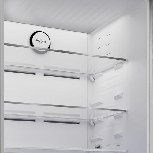 product_image_name-Beko-GLOBAL Fridge Freezer, 420L Gross,367L Net, No-Frost, Brushed Silver, 70 Cm Width, RDNE420K02DXITEG-7