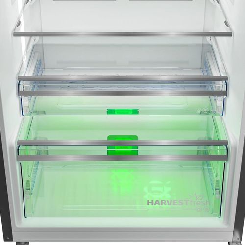 product_image_name-Beko-GLOBAL Fridge Freezer, 420L Gross,367L Net, No-Frost, Brushed Silver, 70 Cm Width, RDNE420K02DXITEG-8