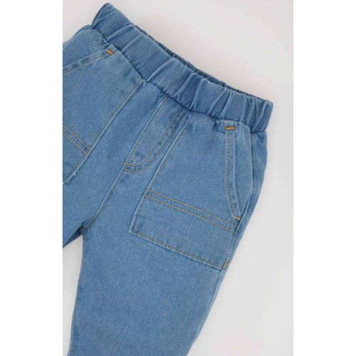 product_image_name-Defacto-Baby Boy Regular Fit Trousers - Mid Blue-3