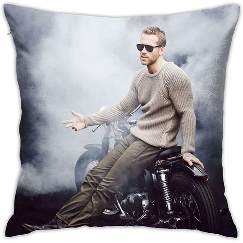 Ryan Reynolds Pillow Covers Pillow Cases Soft Cushion Cover Decorative  Throw Pillow Sofa Car Square Pillowcase For Home Bed Decor(18x18in)