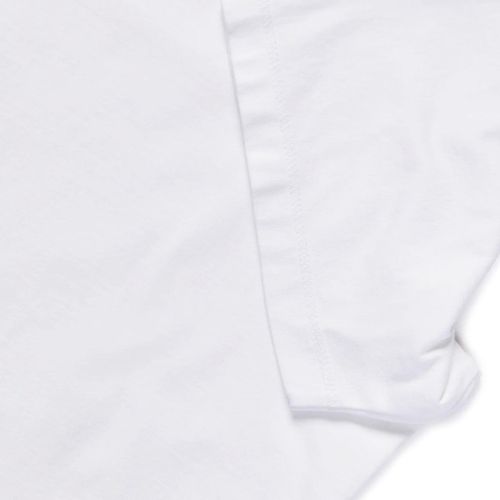 product_image_name-Generic-تيشرت قطن مع طباعة- تصميم تحفيزي- كن لنفسك كل شيء- أبيض- مناسب للجنسين- رقبة مستديرة - مقاس سمول- تيشرت المصيف- تيشرت البحر- وي برنت يور جيفت-3