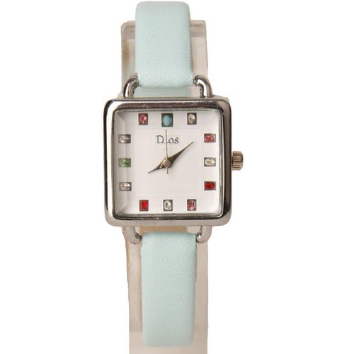 product_image_name-Generic-Women’s Casual Leather Watch with Light Blue Strap – Elegant Daily Wear-2