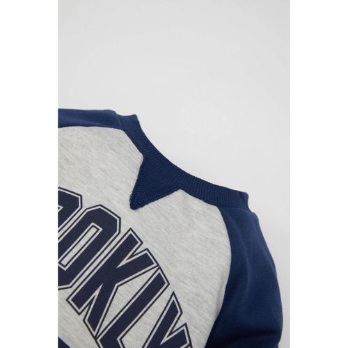 product_image_name-Defacto-Baby Boy Bike Neck Regular Fit Sweat Shirt - Navy-2