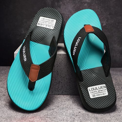 Mens Trendy Outdoor Flip Flops Casual Sandals With Assorted Colors, Shop  The Latest Trends