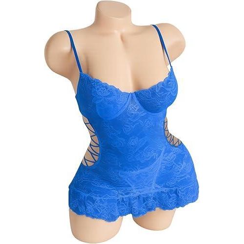 product_image_name-Generic-طقم لانجري موديل 411، أزرق-1