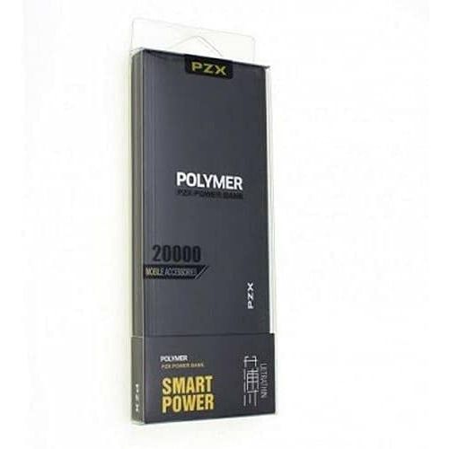Buy Pzx C158 Power Bank 20000 Portable USB Power Bank- Black in Egypt