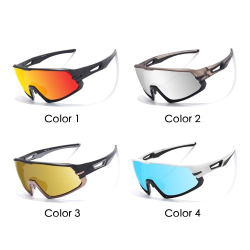 Generic Sports Polarized Sunglasses UV Protection Cycling Sun