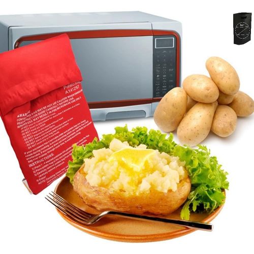 product_image_name-Generic-أكياس بطاطا حمراء قابلة لإعادة الاستخدام للميكروويف - أكياس خبز بطاطا-4