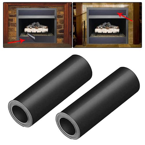 Magnetic Fireplace Vent Cover Magnetic Fire Place Draft Stopper 2 Pcs  Indoor Chimney Draft Blocker Vent Covers Insulation And