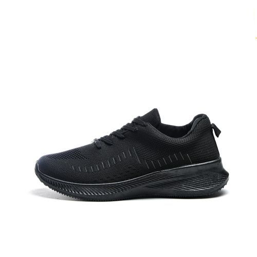 Desert Sportive Lace-Up Sneakers For Men - CORE BLACK @ Best Price ...