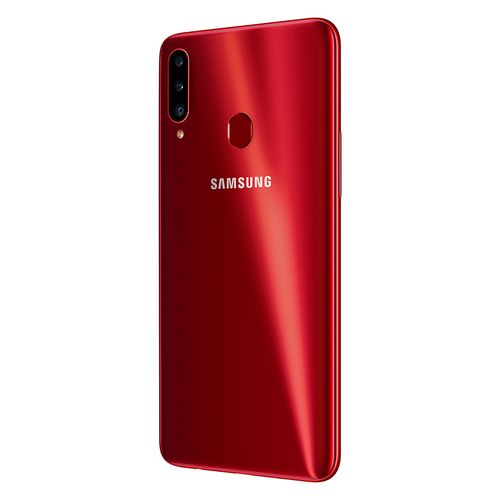 Samsung Galaxy A20s -موبايل ثنائى الشريحة 6.5 بوصة - 32 جيجا/3جيجا - 4G - أحمر