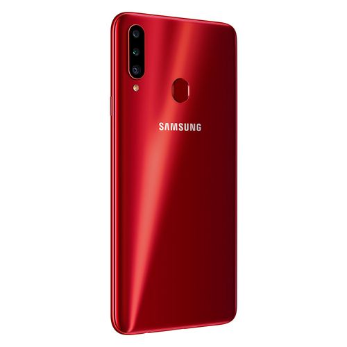 Samsung Galaxy A20s -موبايل ثنائى الشريحة 6.5 بوصة - 32 جيجا/3جيجا - 4G - أحمر