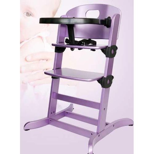 purple high chair