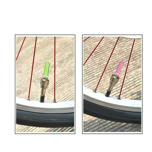 Generic Bike Light with No Battery Mountain Road Bike Bicycle Lights LEDS Tyre Tire Valve Caps Wheel Spokes LED Light BL0157 Best Price Online Jumia Egypt