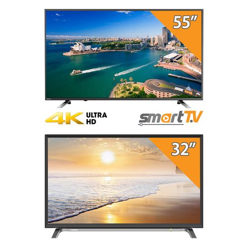 product_image_name-Toshiba-55U5865EA - 55-inch D-LED Ultra HD 4K Smart TV + 32L2600EA - 32 inch HD LED TV-1