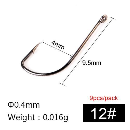 Generic Fish King 3packs Sode Fishing Hook With Ring Size 5-16