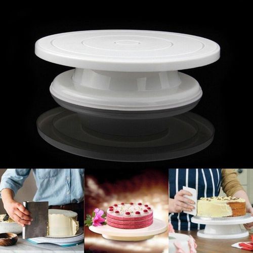 Generic Cake Turntable, Cake Decorating Turntable Easy to Use, wit @ Best  Price Online