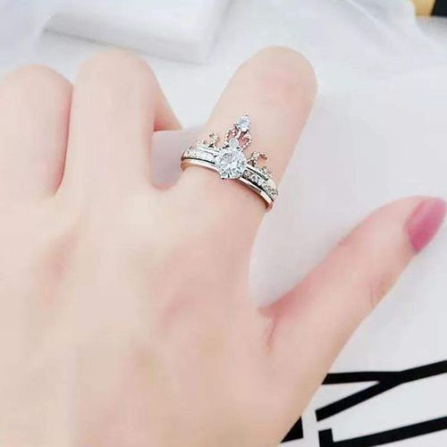 product_image_name-Generic-خاتم التاج الفضي الإيطالي عيار 925 - مقاس حر-5