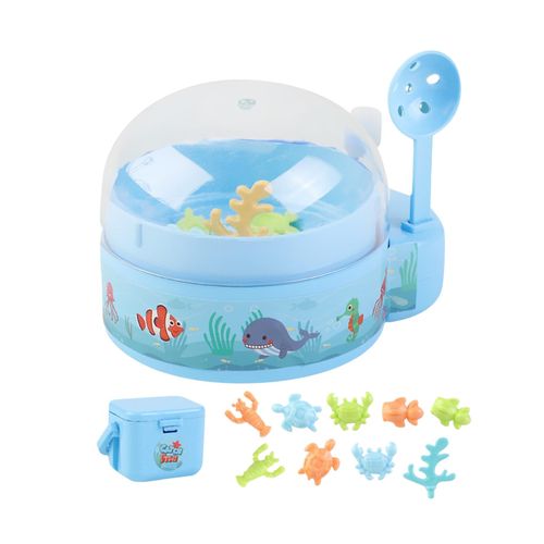 Generic Mini Handheld Fish Toys Go Fishing Game Tiny Hands For