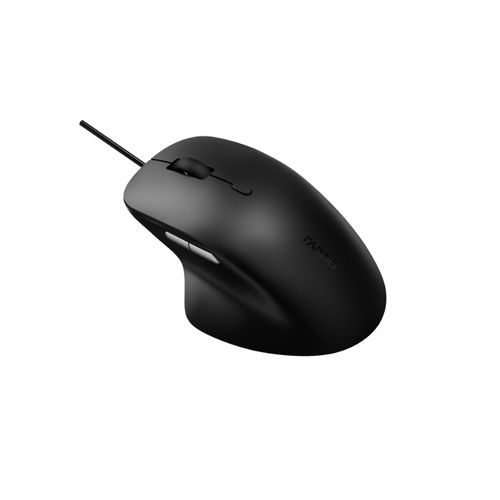 Buy Rapoo N500 Optical Mouse Easy Installation Silent Click - Black in Egypt