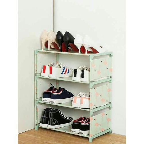 product_image_name-Generic-Shoes Storage Shelf Home Organizer - 4 Tiers -1