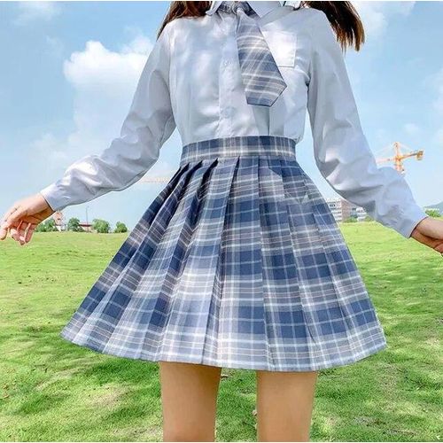 Girl Pleated Plaid Skirt | Plaid skirts, Skirts, Girl skirt