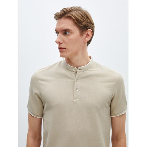 product_image_name-LC Waikiki-تي شيرت قصير الأكمام للرجال من LC Waikiki بتصميم محبوك-7