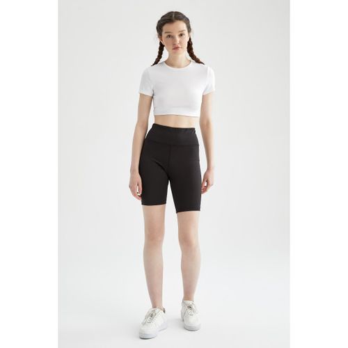 product_image_name-Defacto-Woman Cycling Leggings - Black-1