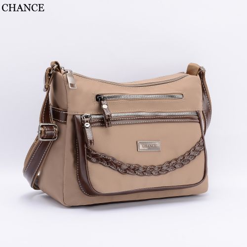 Buy Chance Casual Crossbody Bag - Coffee in Egypt