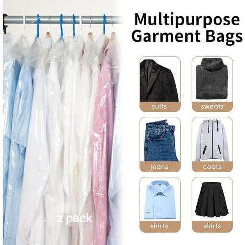 product_image_name-Generic-أكياس تخزين الملابس الشفافة 1 كجم مقاس 90 في 60 سم لحمايتها من الاتربة و الحفاظ عليها-5