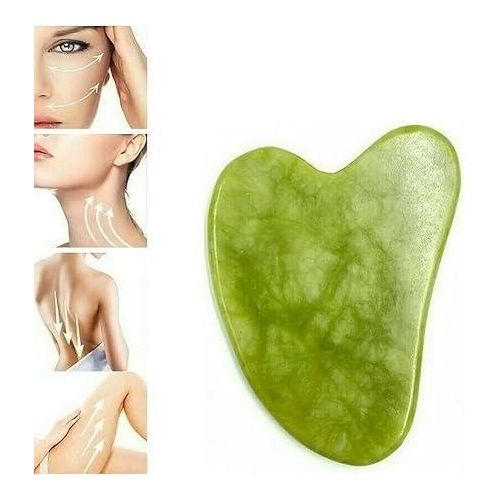 product_image_name-Generic-أداة تدليك جوا شا، أداة جوا شا للوجه، أدوات تدليك الوجه بجوا شا، أدوات العناية بالبشرة، حجر اليشم للوجه والجسم SPA، أدوات التجميل، لتخفيف تجاعيد عضلات الجسم RK6-1