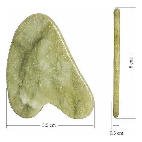 product_image_name-Generic-أداة تدليك جوا شا، أداة جوا شا للوجه، أدوات تدليك الوجه بجوا شا، أدوات العناية بالبشرة، حجر اليشم للوجه والجسم SPA، أدوات التجميل، لتخفيف تجاعيد عضلات الجسم RK6-2