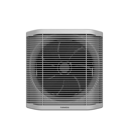 Buy Tornado Bathroom Ventilating Fan 20 Cm, Privacy Grid, Black X Grey TVS-20BG in Egypt