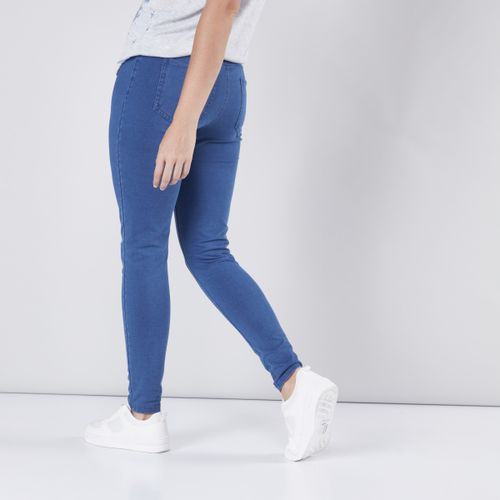 Max بنطلون حريمي بجيوب - ازرق