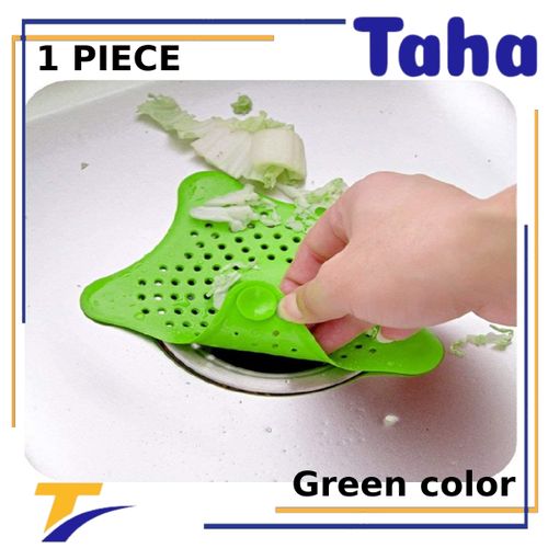 Buy Taha Offer Star Shaped Drain Catcher  1 Piece Green Color in Egypt