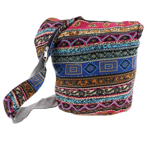 Generic Sling Shoulder Bag, Hippie Boho Print Crossbody Bohemian