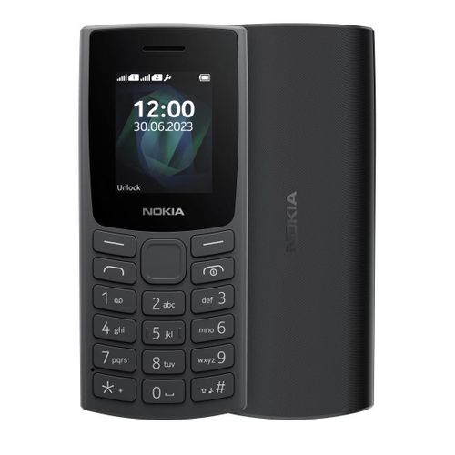 Buy Nokia 105 -1.8-inch Dual SIM Mobile Phone - Charcoal in Egypt