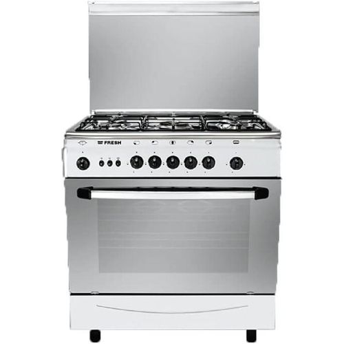 product_image_name-Fresh-موقد Forno، خمس شعلات، ستانلس ستيل، مروحة، 80x55 سم-3