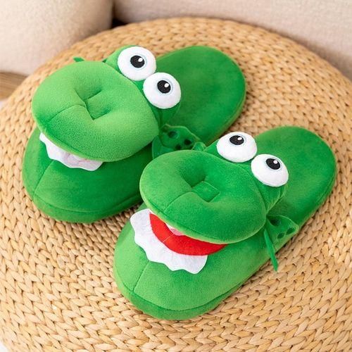Stuffed animal slippers shop