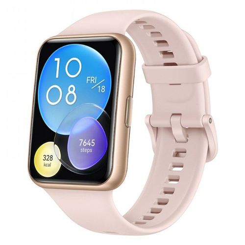 اشتري Huawei Watch Fit 2 Active Edition - 1.74-inch FullView Display - Bluetooth Calling - Sakura Pink في مصر