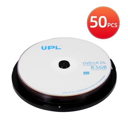 Generic 50PCS 215MIN 8X DVD R DL 8.5GB Blank Disc DVD Disk For