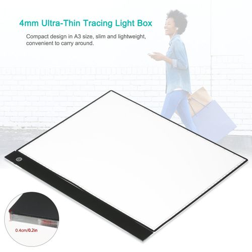 A3 Ultra Thin Portable LED Light Box Tracer USB Power Tracing
