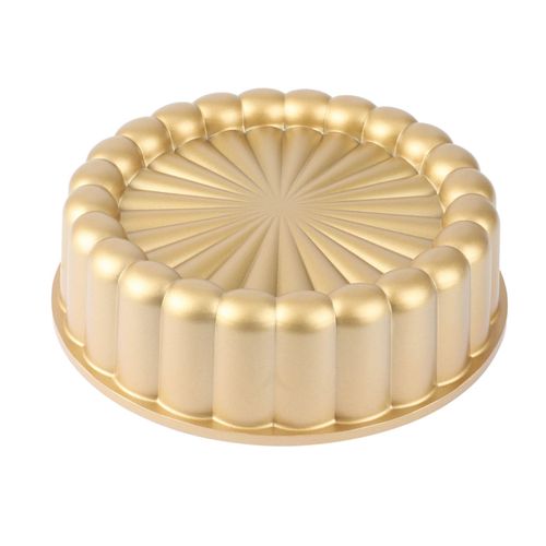 Charlotte Cake Pan Durable Premium Aluminum Decorative Round Mold