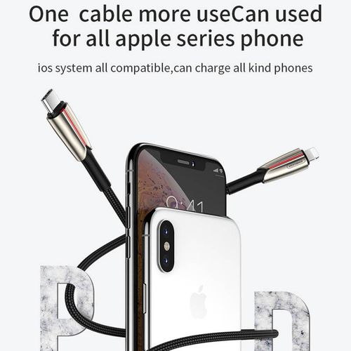 product_image_name-JOY ROOM-Joyroom S-M417 Roma Series PD Fast Charging Cable - 36W - 1.2M - Black-4