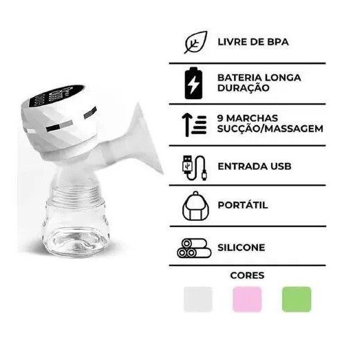 product_image_name-Generic-شفاط ثدي كهربائي محمول – شفط أوتوماتيك بدون ألم، شاشة رقمية، هادئ وقابل للشحن لراحة الأم في أي مكان-5