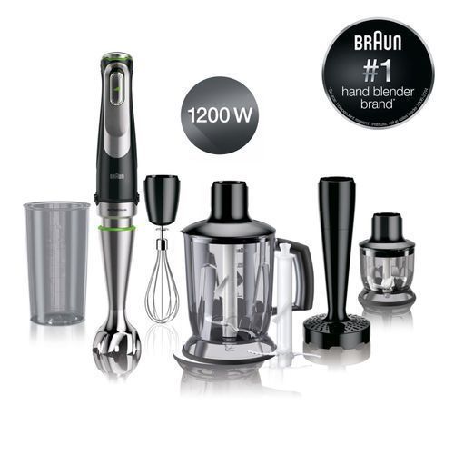 Braun MultiQuick 7 Hand Blender 1000 Watts Silver*Black MQ7085X