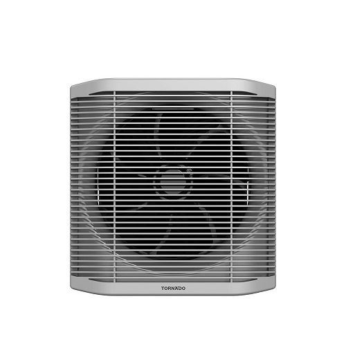 Buy Tornado Bathroom Ventilating Fan 20 Cm, Privacy Grid, Black X Grey TVS-20BG in Egypt