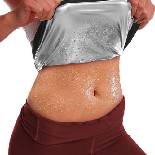 Fashion (Inner Silver,)Sweat Shaper Waist Trimmer For Women Waist